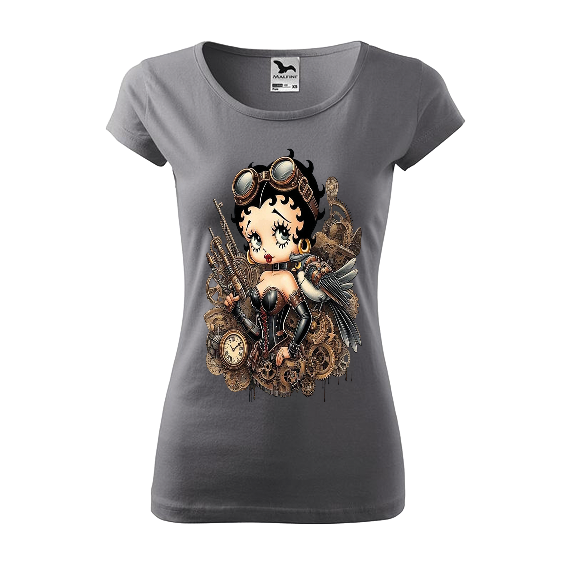 Tee-shirt femme Collection "Betty boop guerrière"