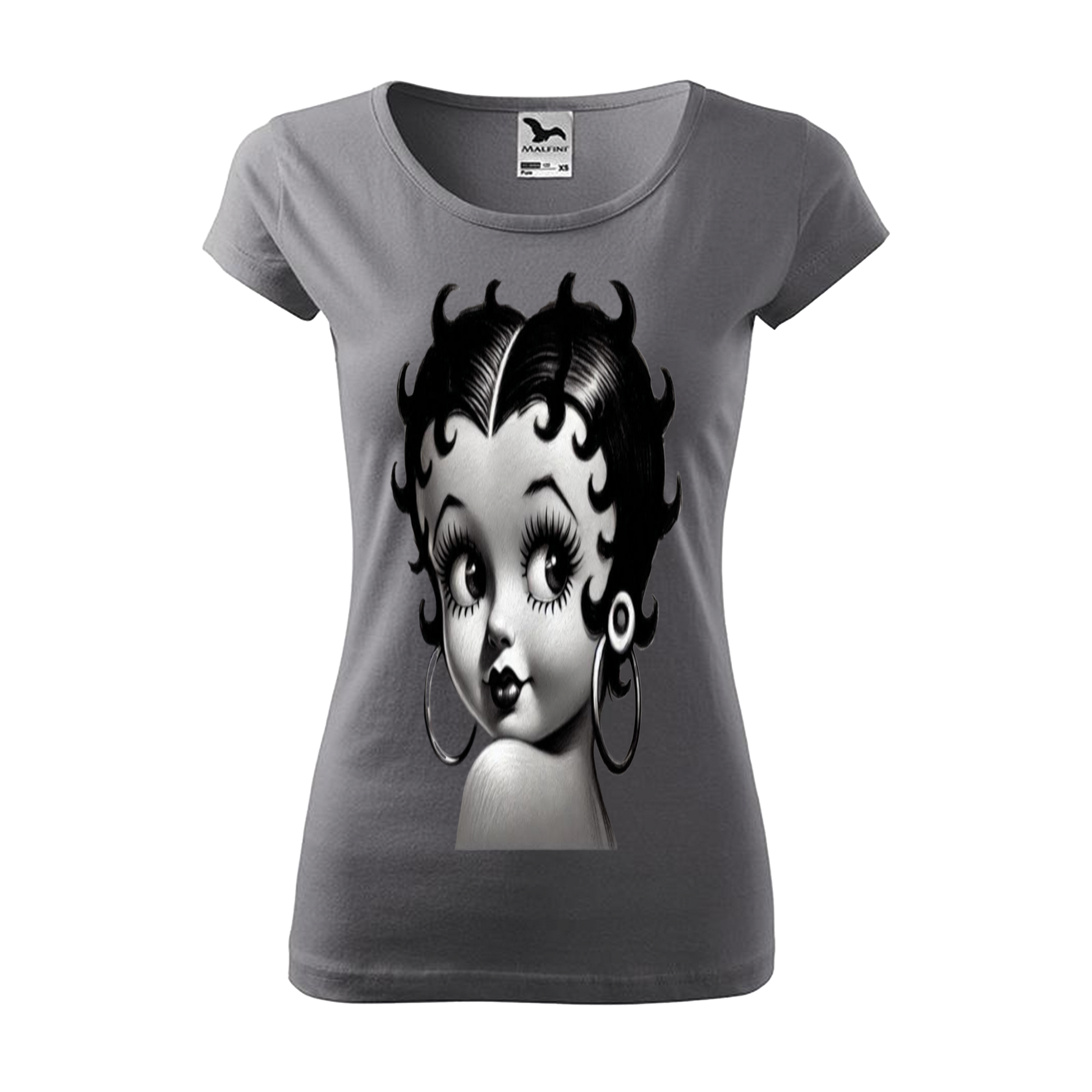 Tee-shirt femme Collection "Betty boop Crayon"