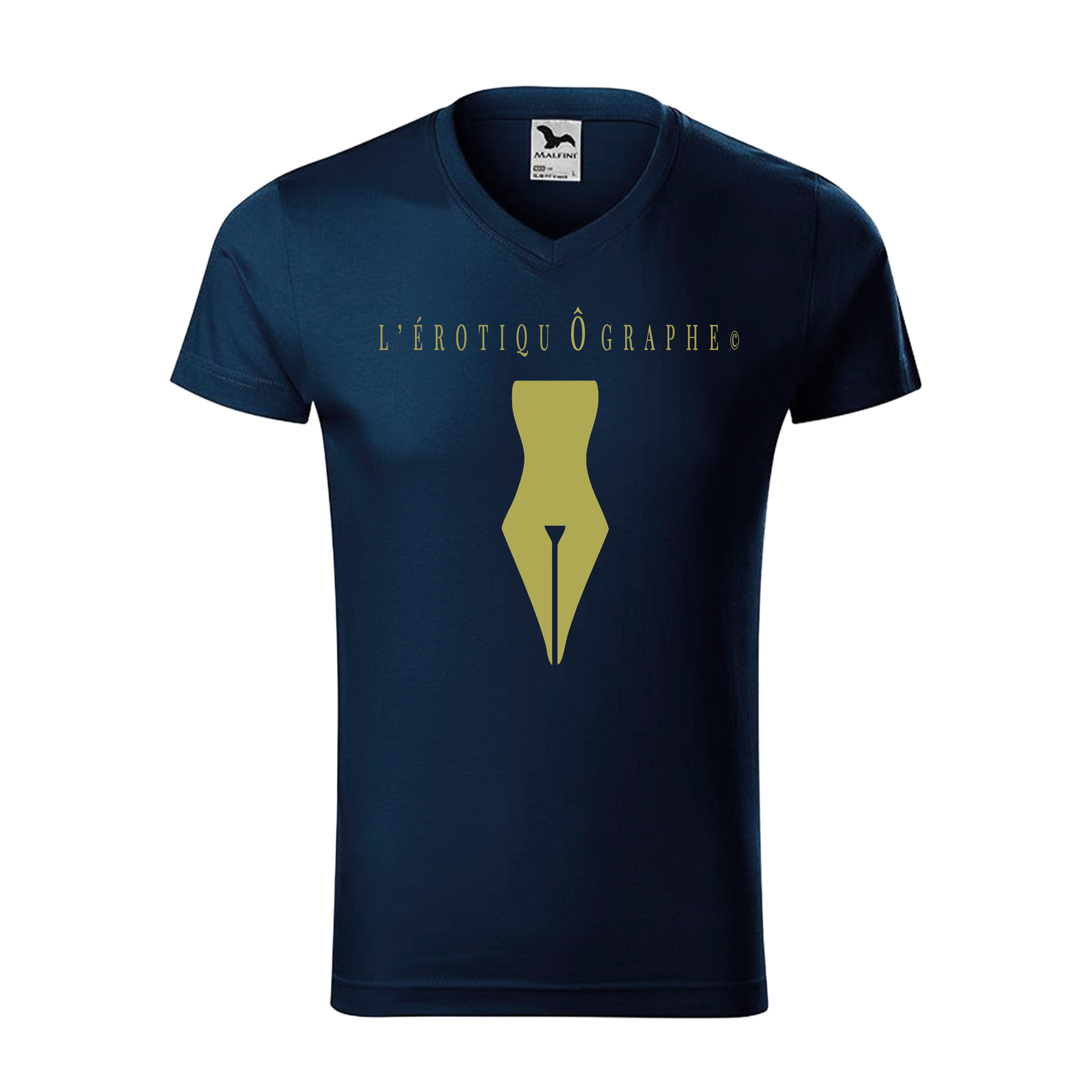 Tee-shirt homme L'ÉrotiquÔgraphe© Collection "La Plume"