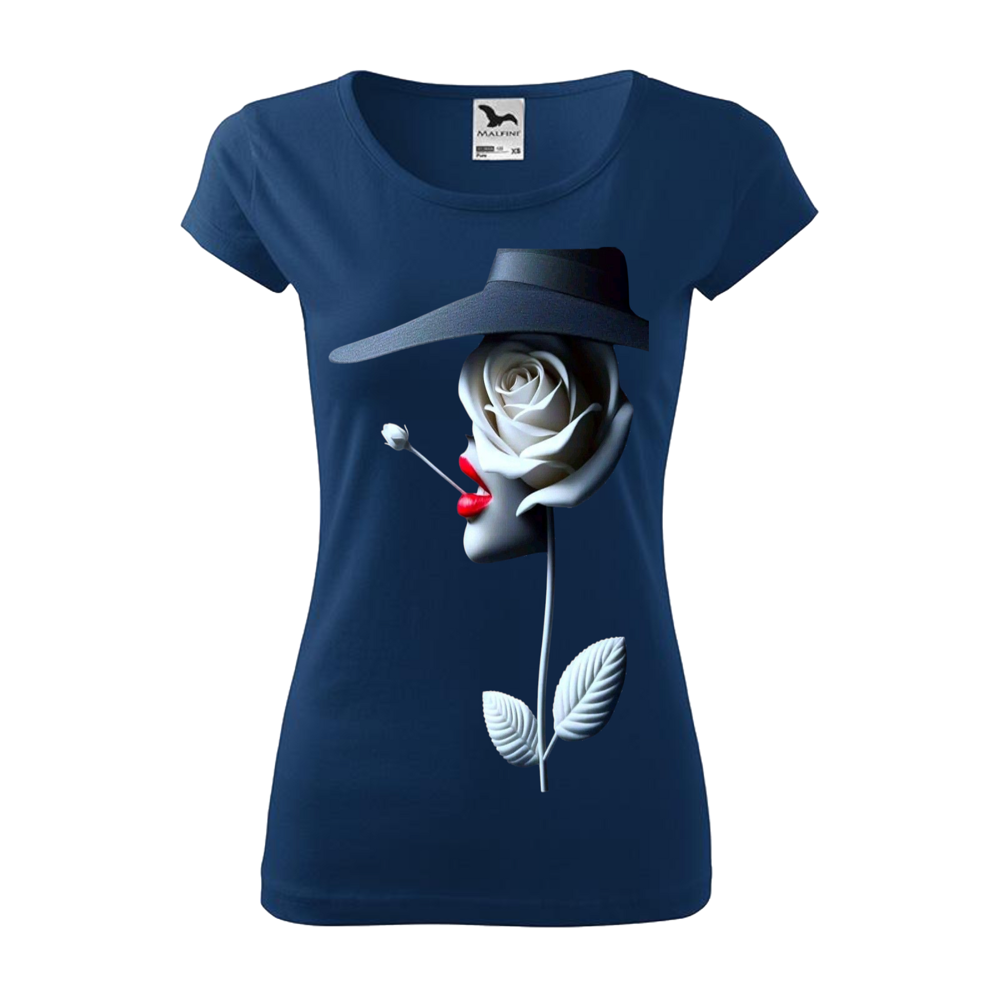 Collection "Rose blanche chapeau"