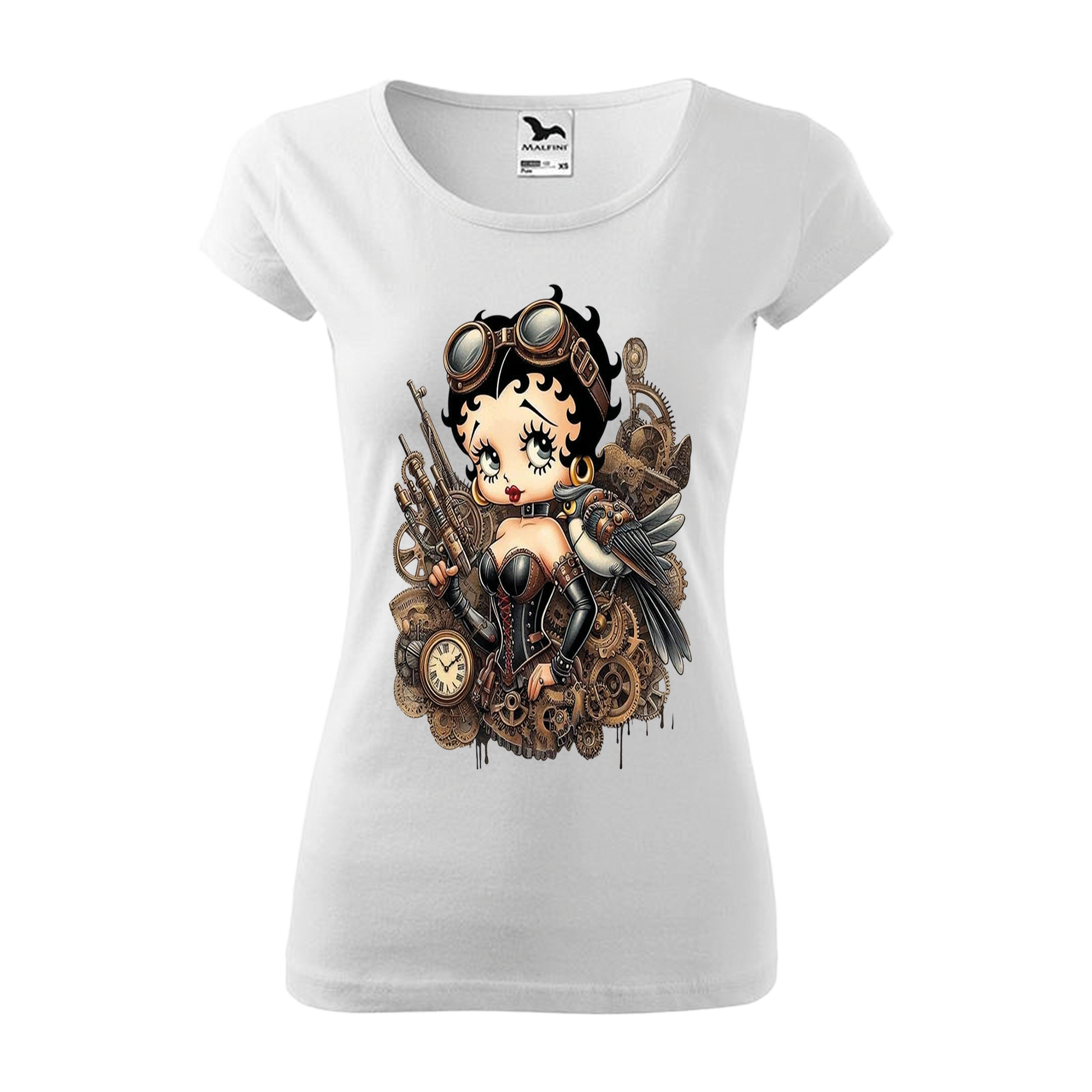 Tee-shirt femme Collection "Betty boop guerrière"