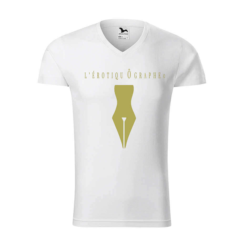 Tee-shirt homme L'ÉrotiquÔgraphe© Collection "La Plume"