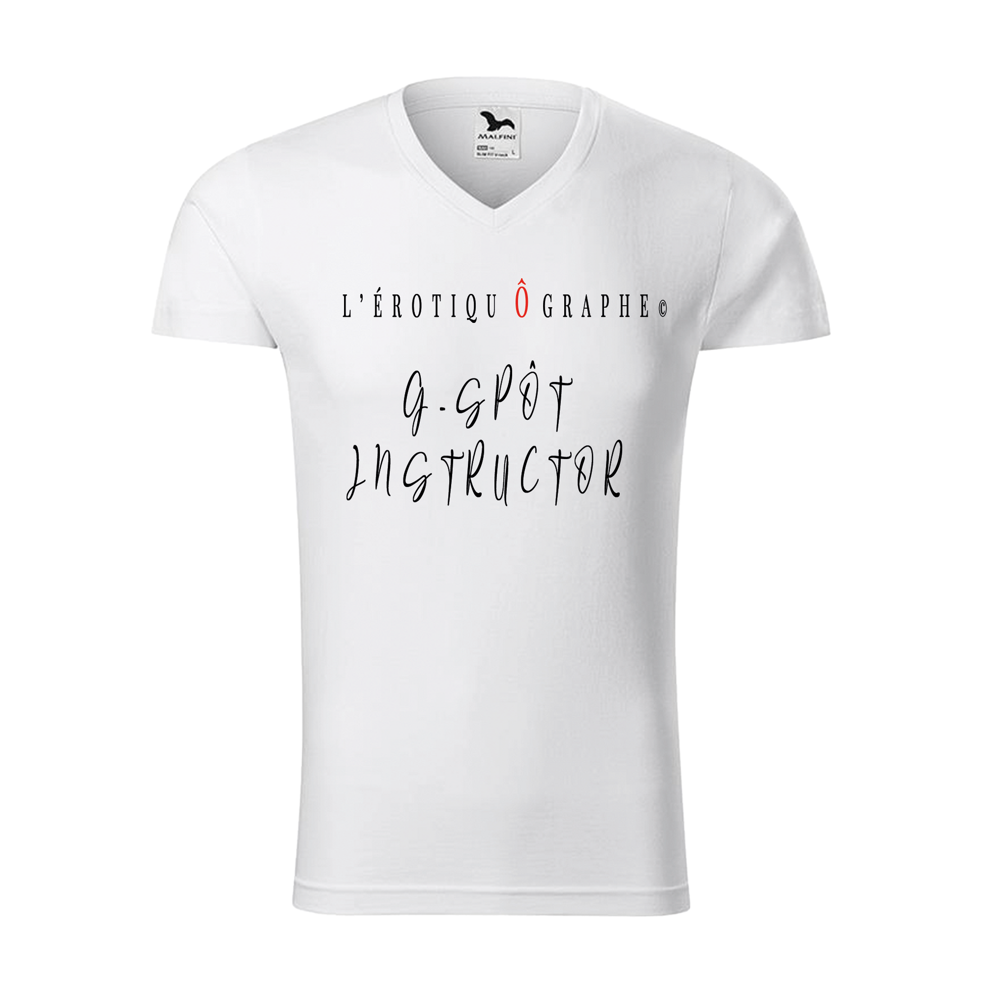 Tee-shirt homme L'ÉrotiquÔgraphe© Collection "G-Spot"