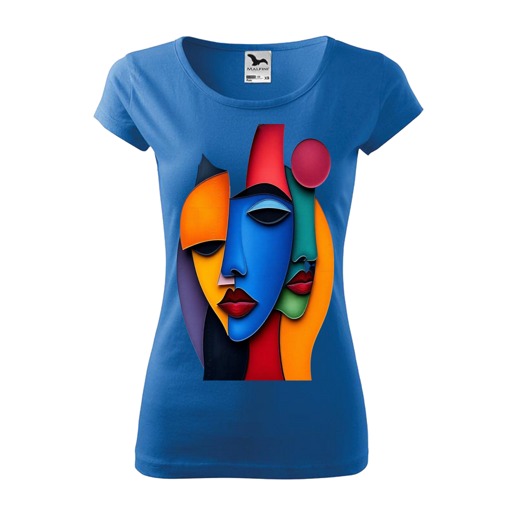 Tee-shirt femme Collection "Les 3 têtes"