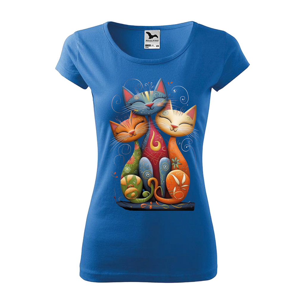 Tee-shirt femme Collection "Les 3 chats"