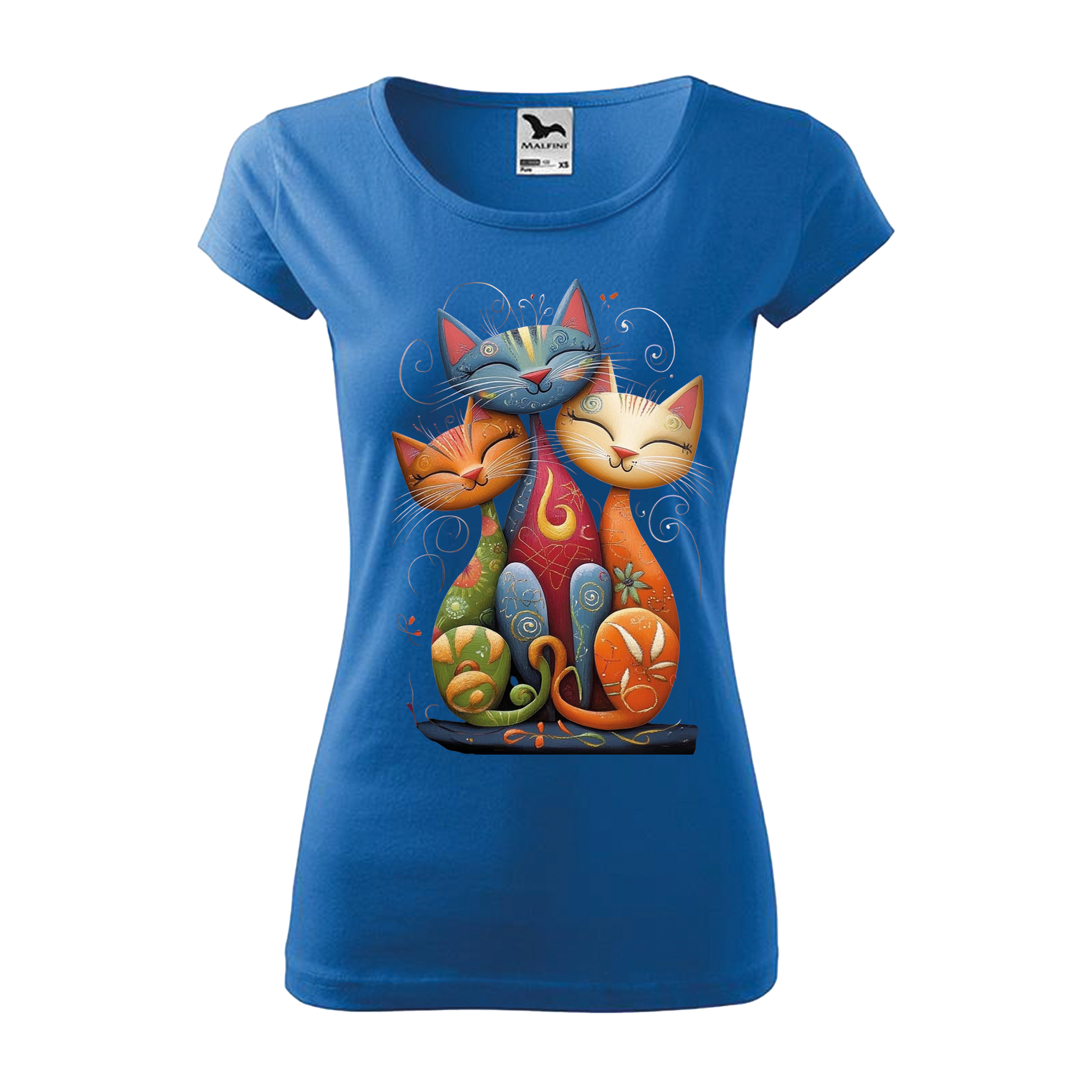 Tee-shirt femme Collection "Les 3 chats"