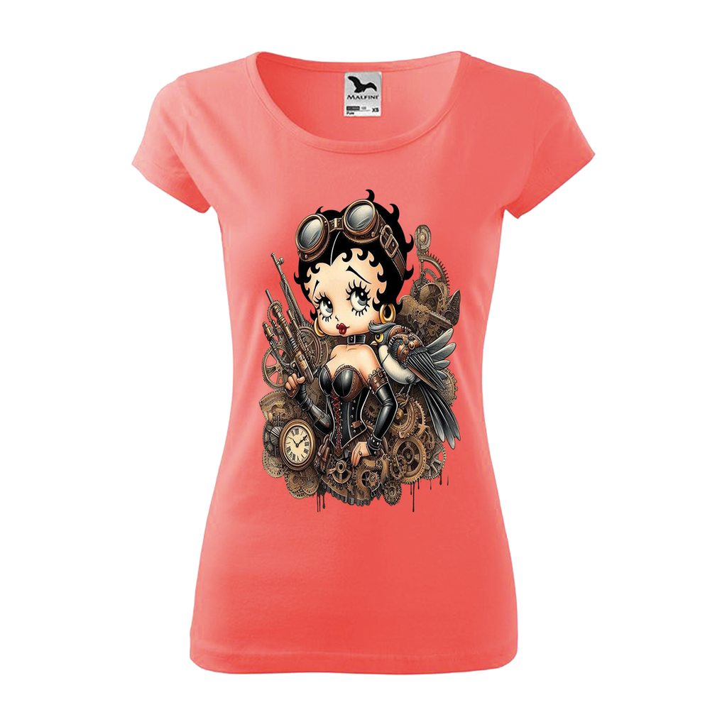 Tee-shirt femme Collection "Betty boop guerrière"