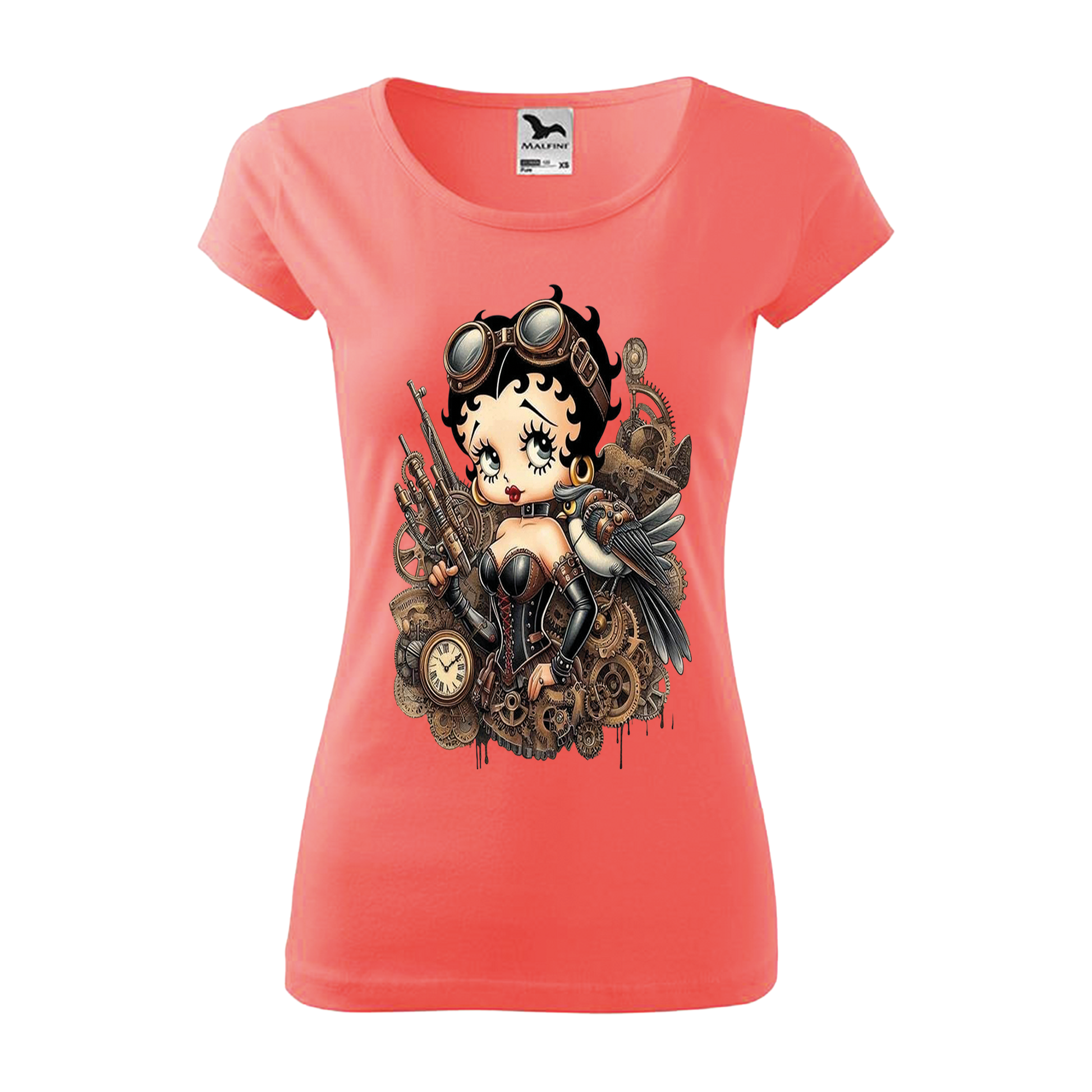 Tee-shirt femme Collection "Betty boop guerrière"
