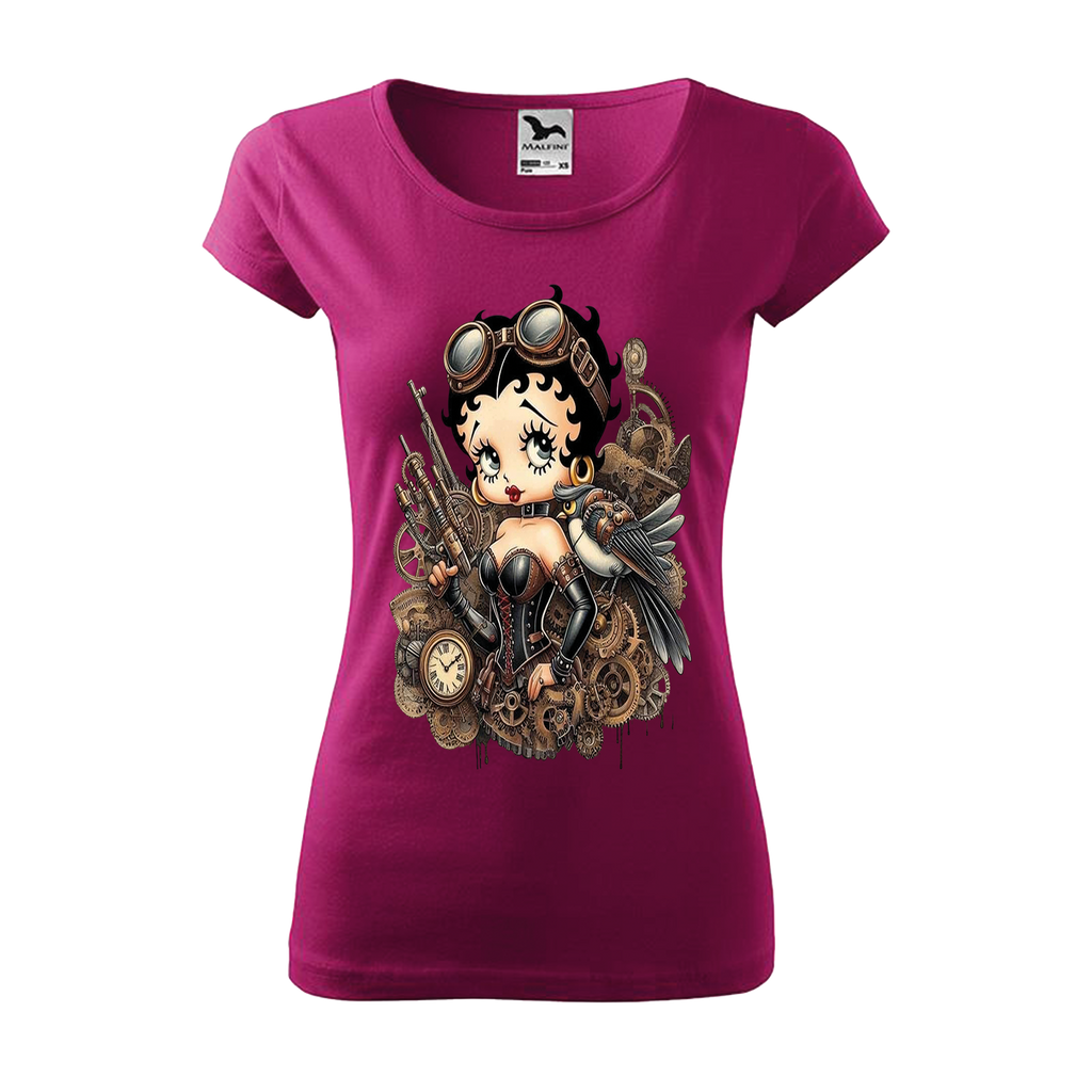 Tee-shirt femme Collection "Betty boop guerrière"