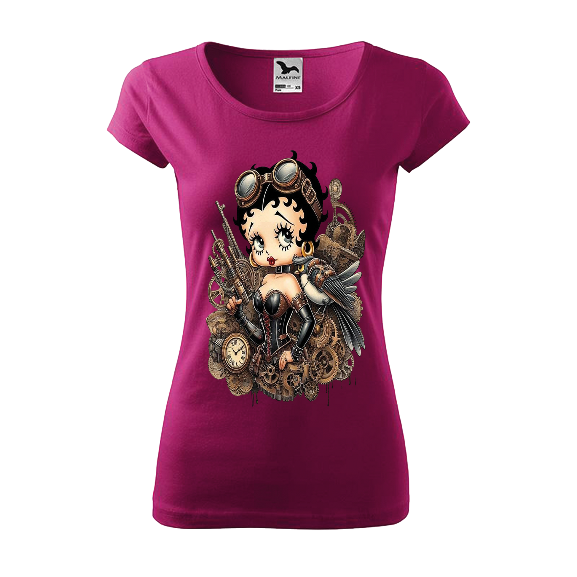 Tee-shirt femme Collection "Betty boop guerrière"