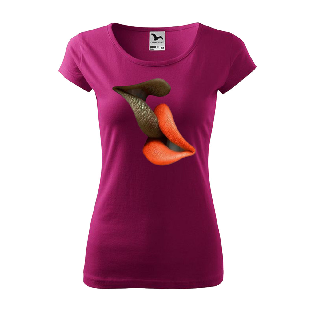 Collection "Lèvres marrons et rouges"