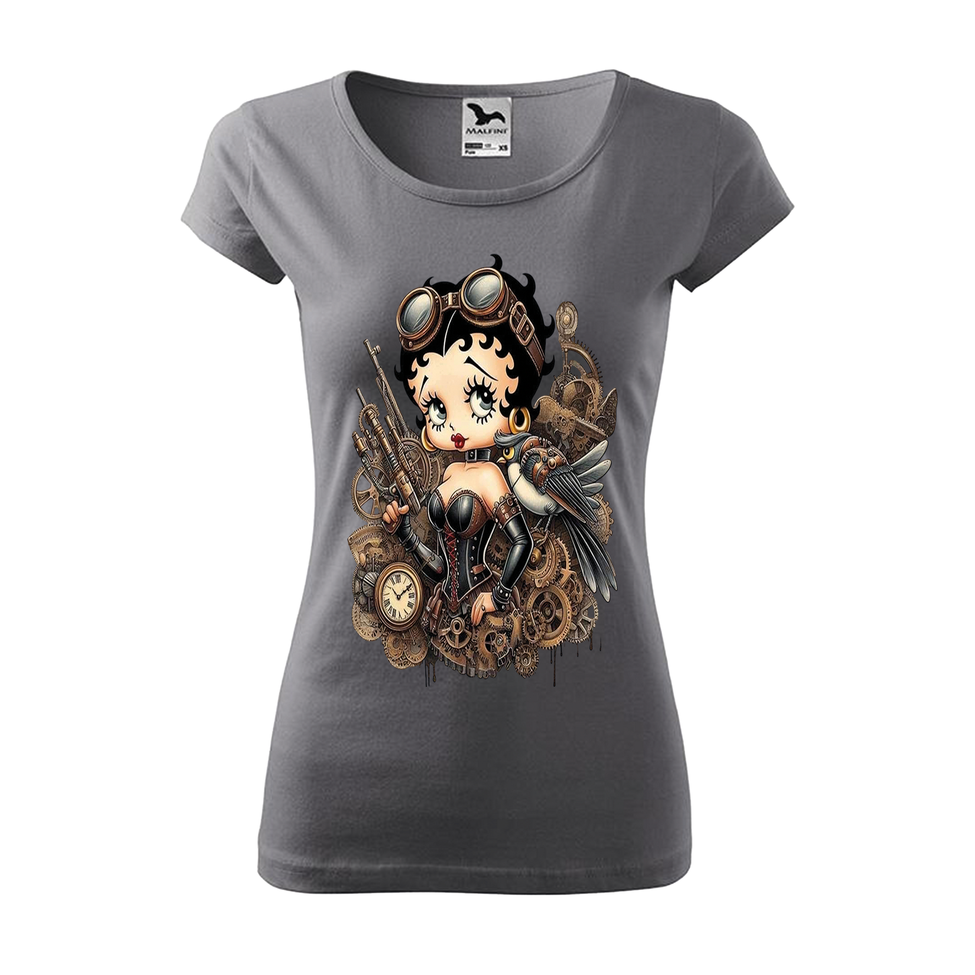 Tee-shirt femme Collection "Betty boop guerrière"