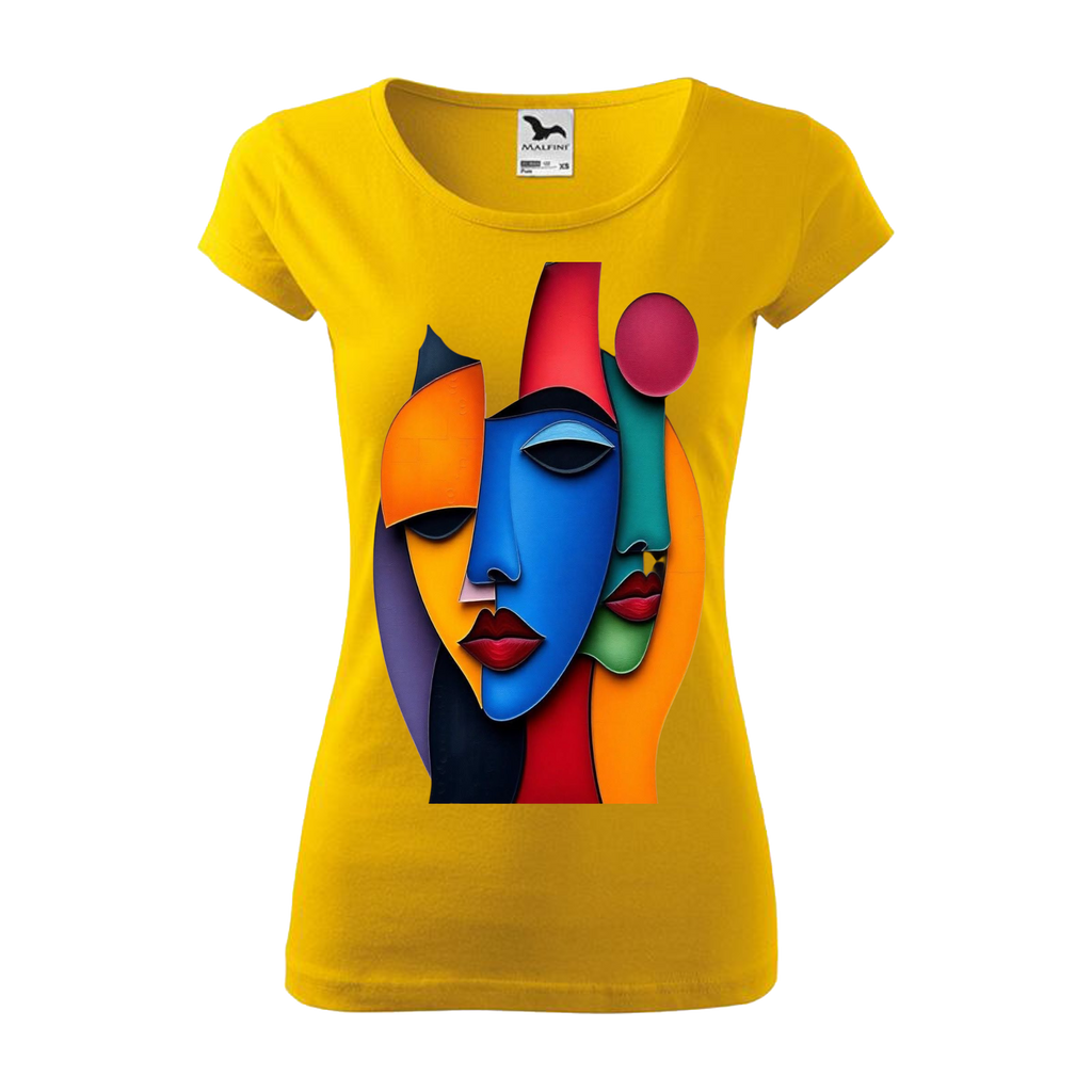 Tee-shirt femme Collection "Les 3 têtes"