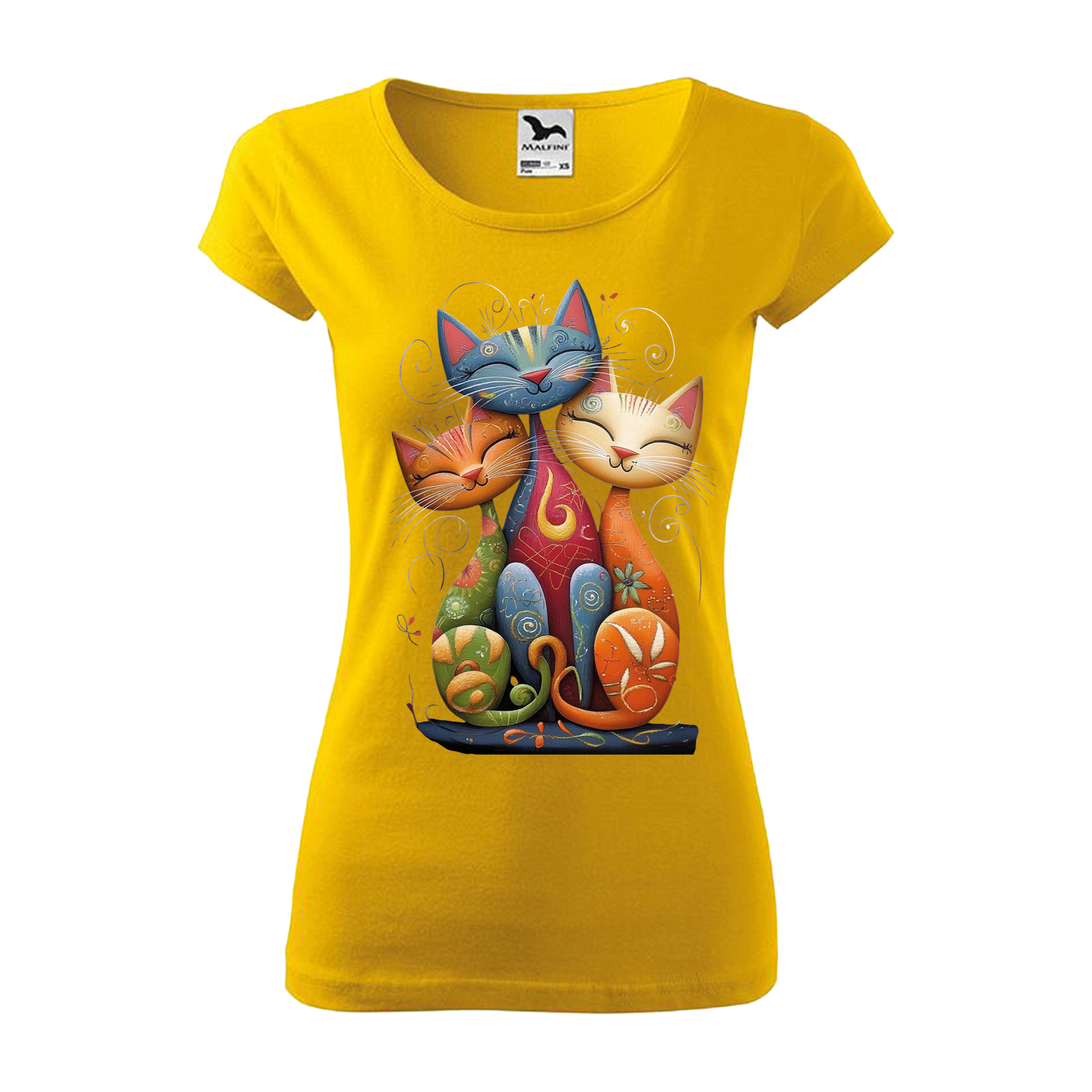 Tee-shirt femme Collection "Les 3 chats"