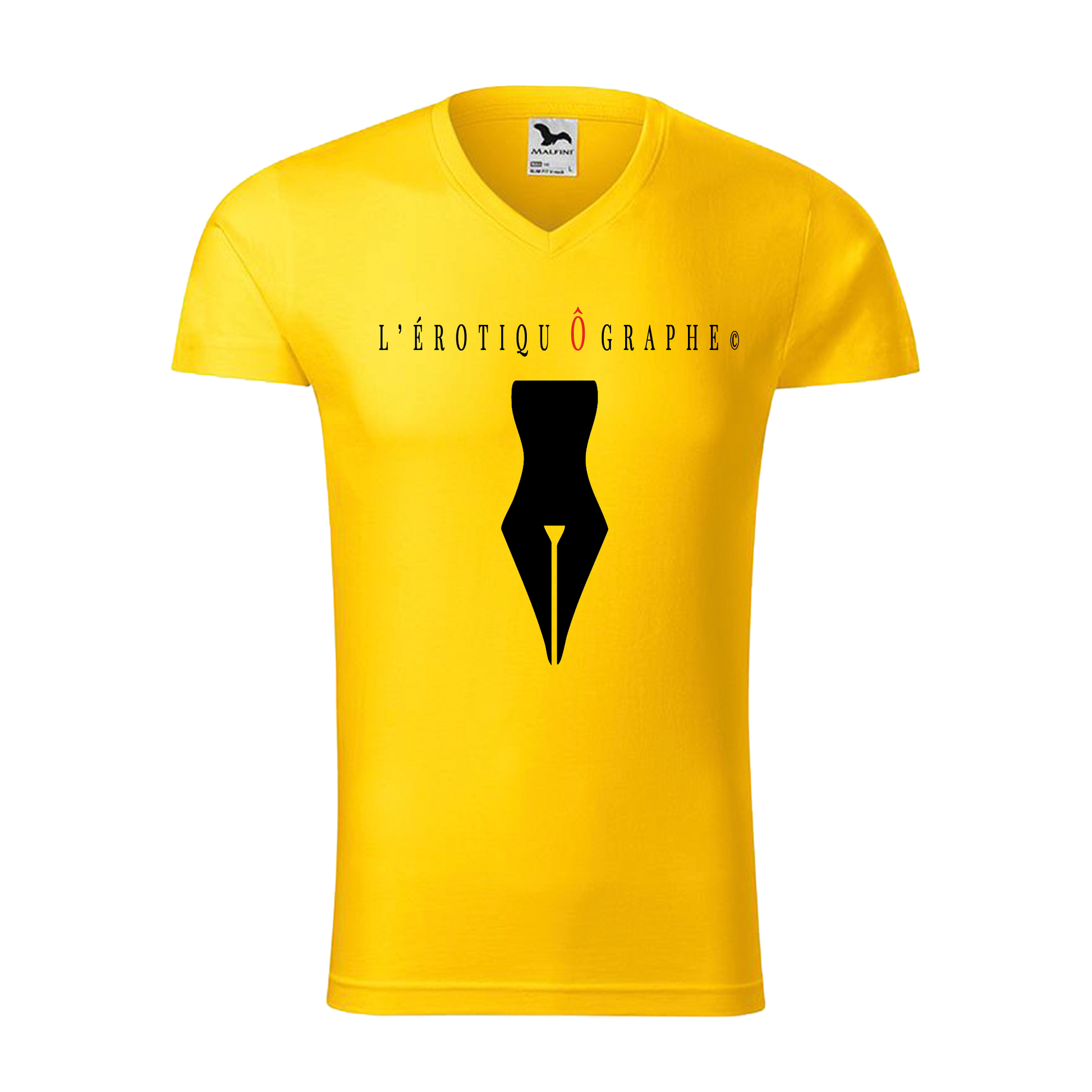 Tee-shirt homme L'ÉrotiquÔgraphe© Collection "La Plume"