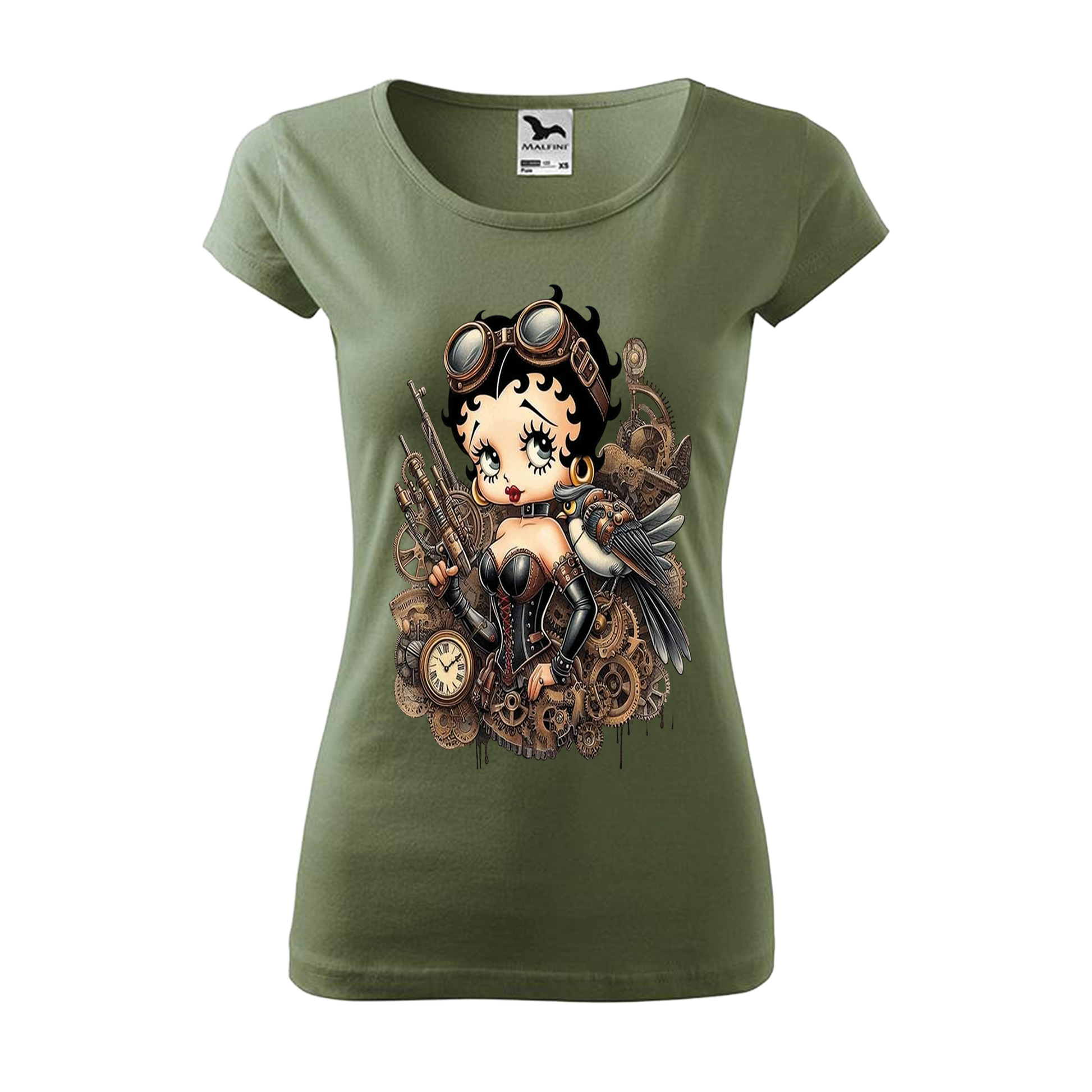 Tee-shirt femme Collection "Betty boop guerrière"