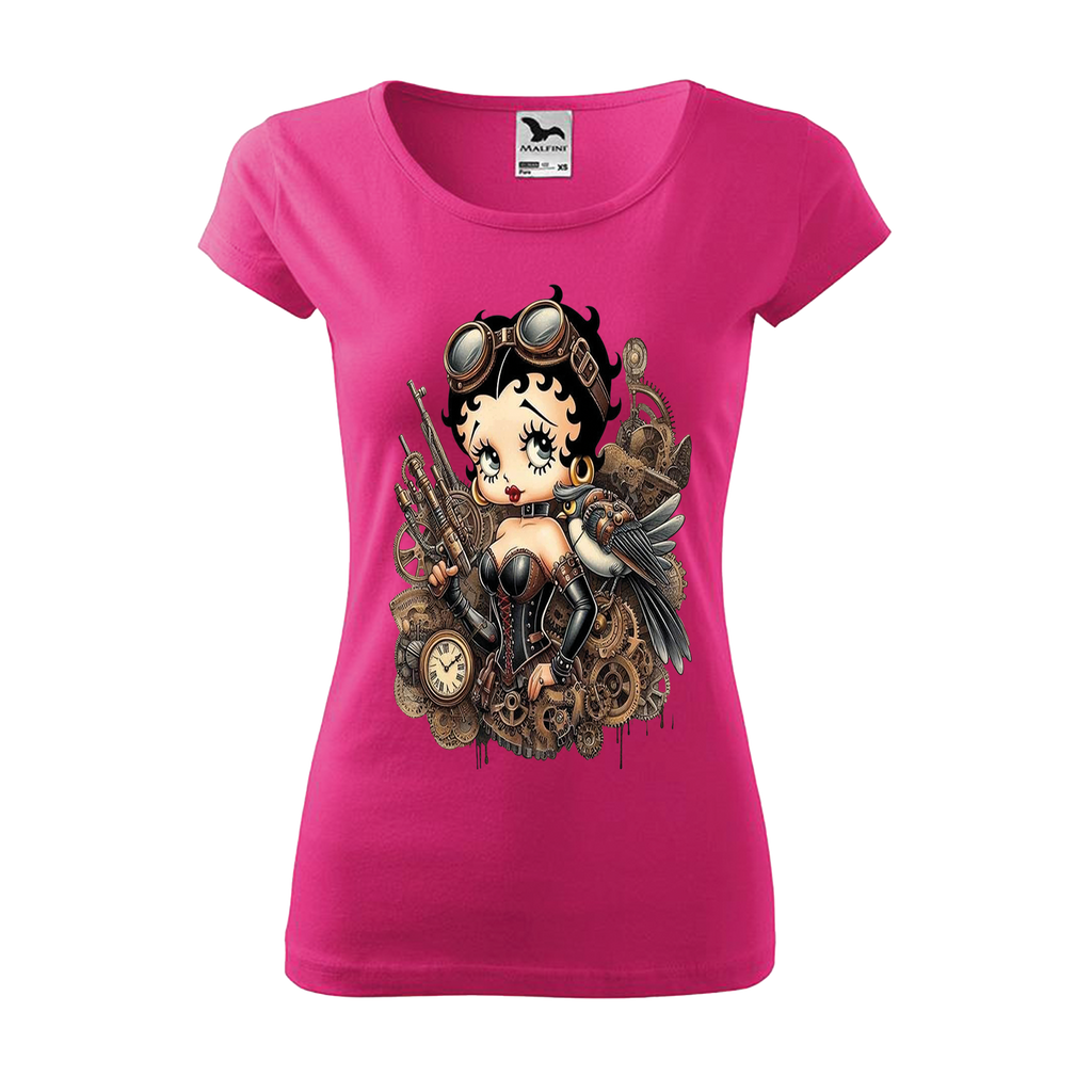 Tee-shirt femme Collection "Betty boop guerrière"