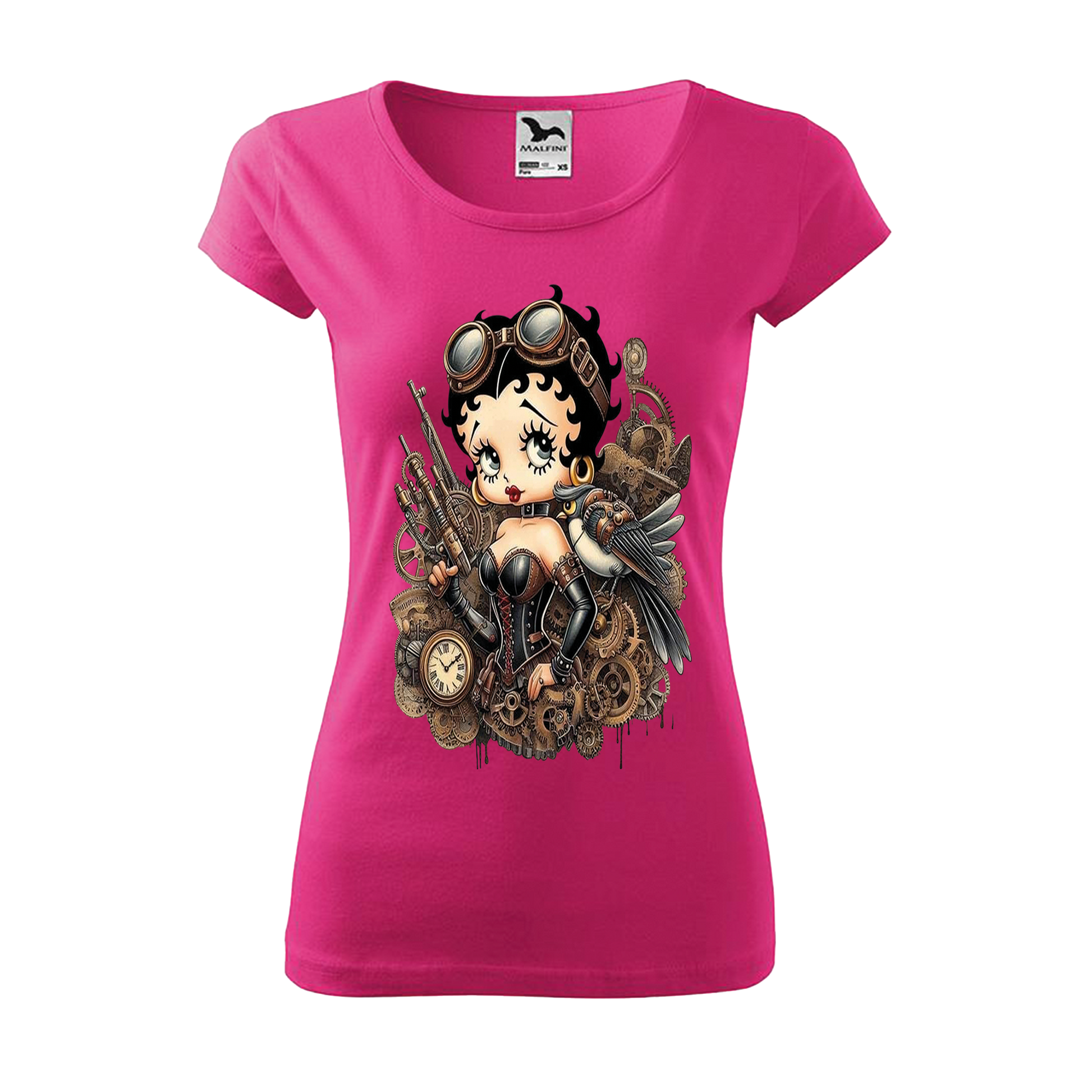 Tee-shirt femme Collection "Betty boop guerrière"