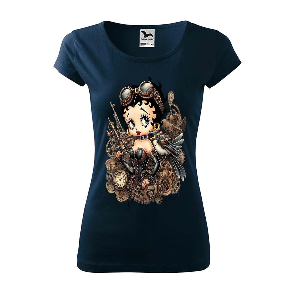 Tee-shirt femme Collection "Betty boop guerrière"