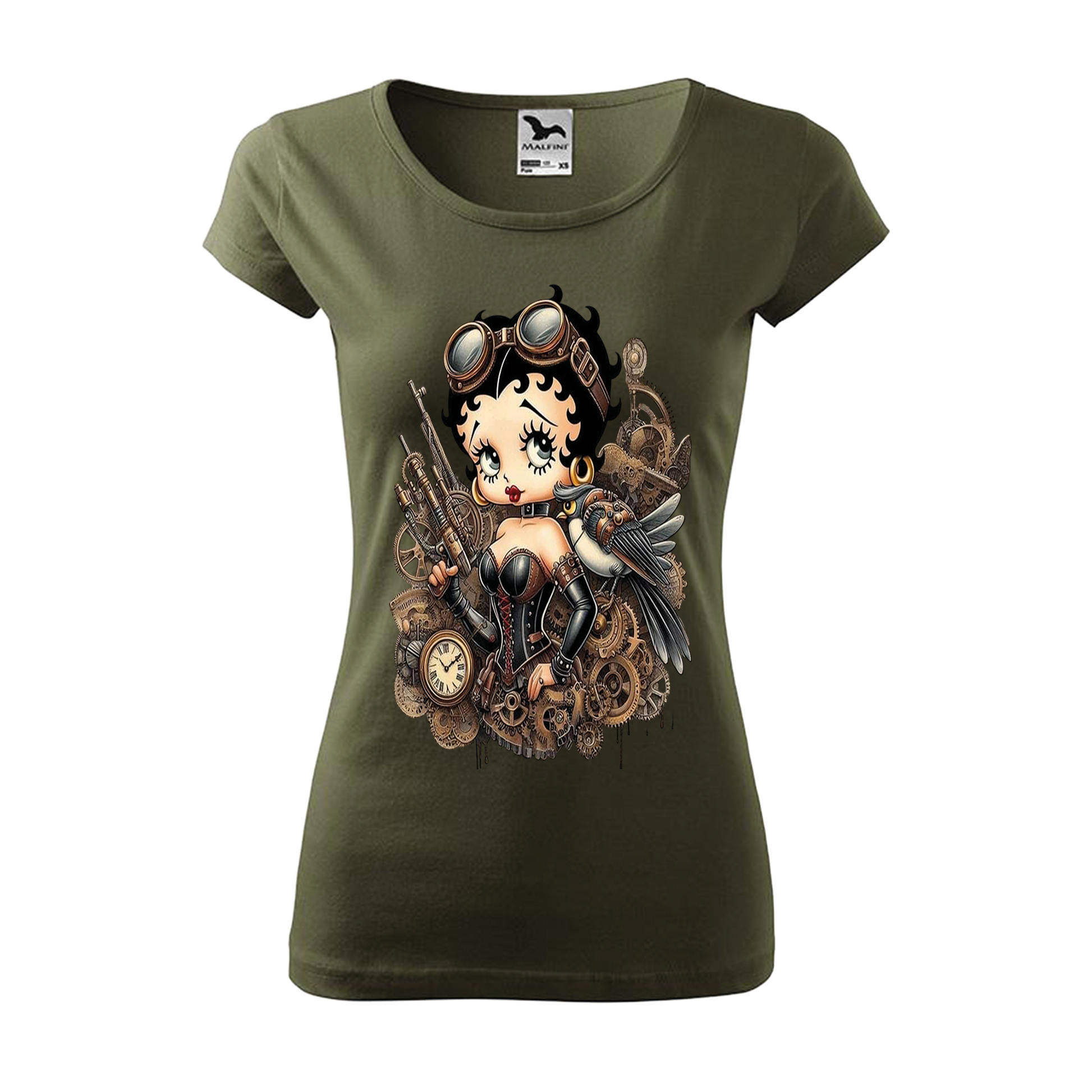 Tee-shirt femme Collection "Betty boop guerrière"