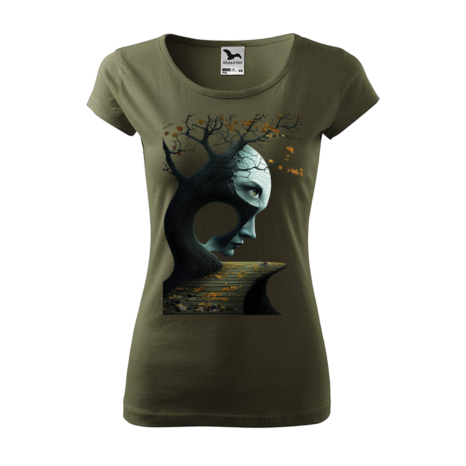 Tee-shirt femme Collection "Lun' Art"