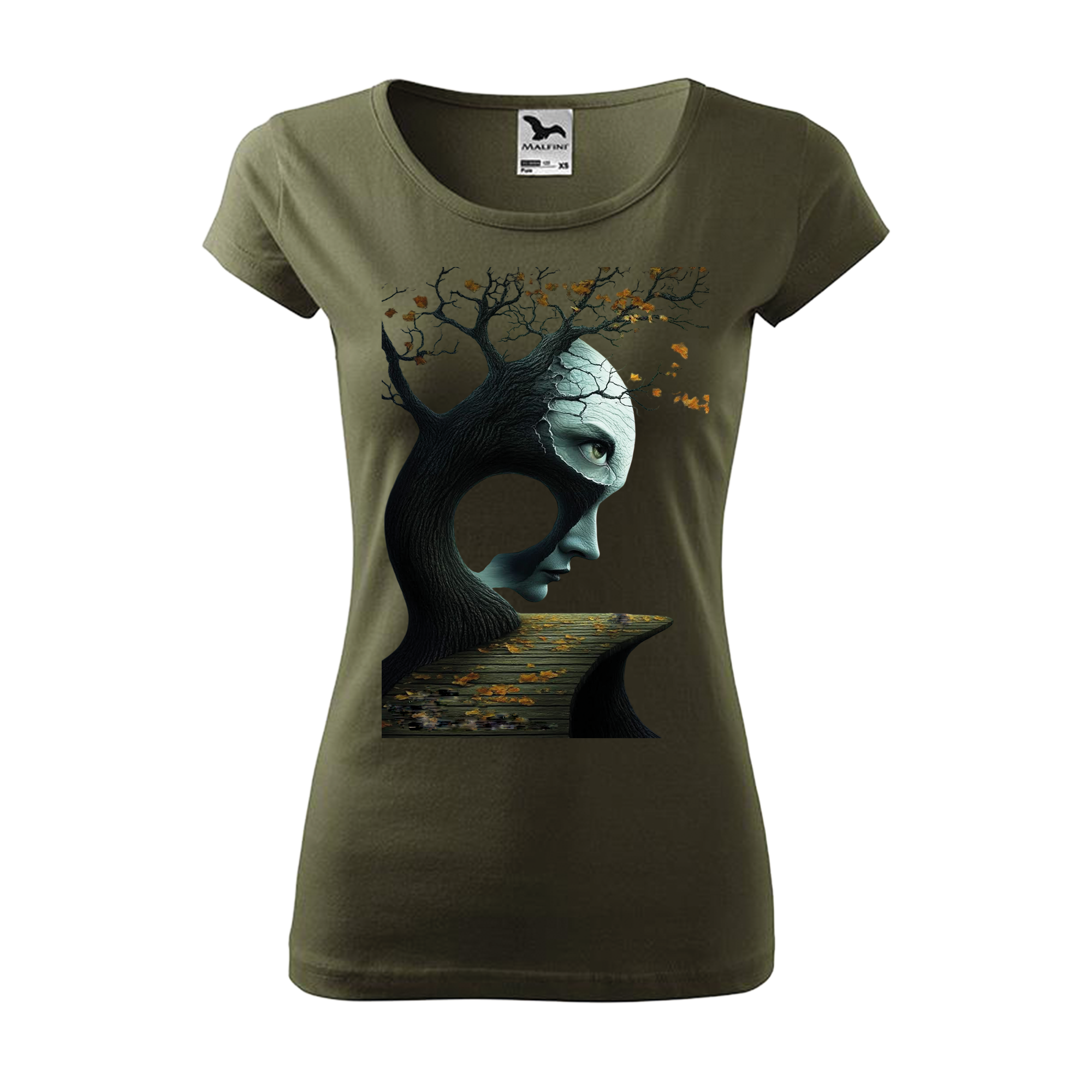 Tee-shirt femme Collection "Lun' Art"