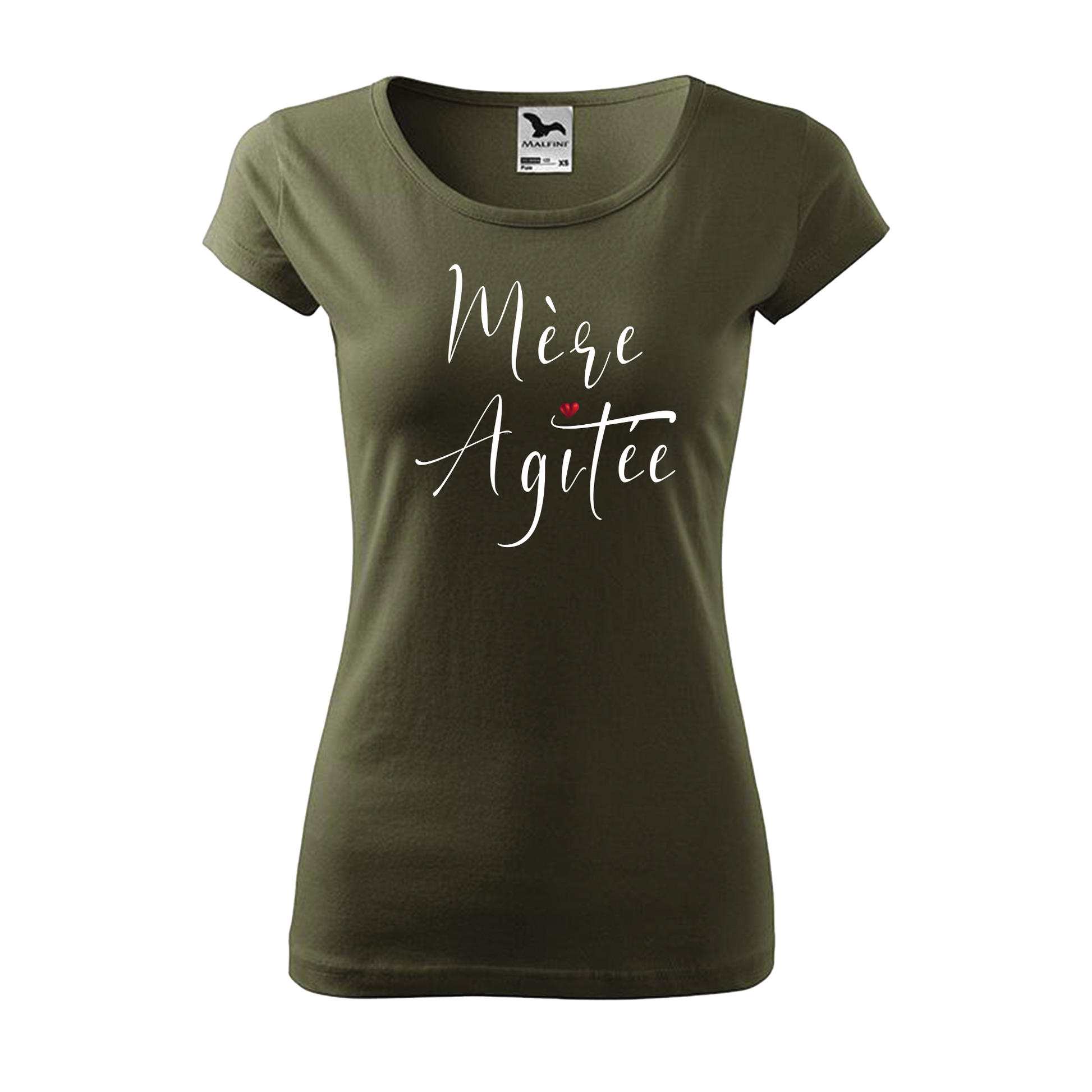 Collection "Mère Agitée" texte blanc