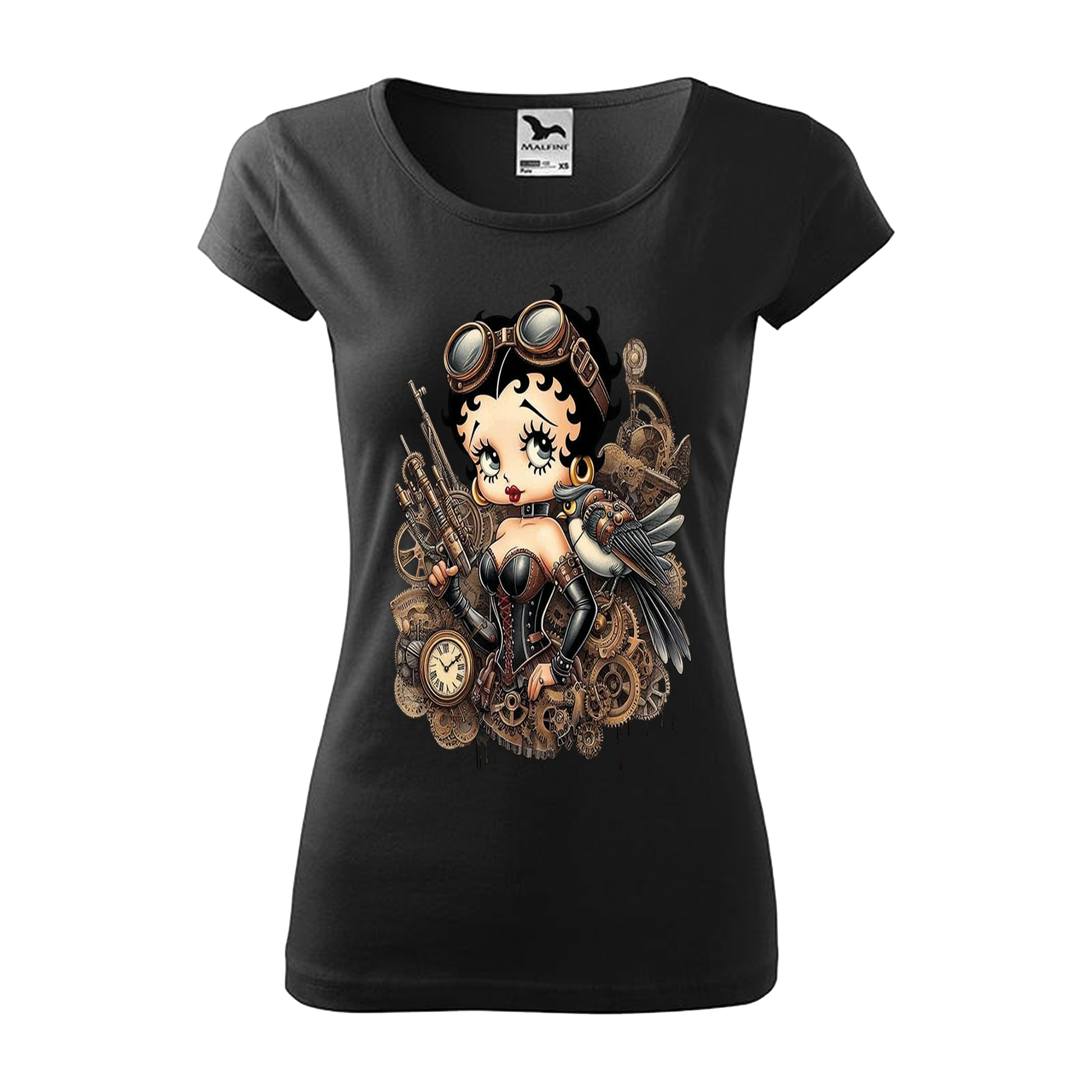 Tee-shirt femme Collection "Betty boop guerrière"