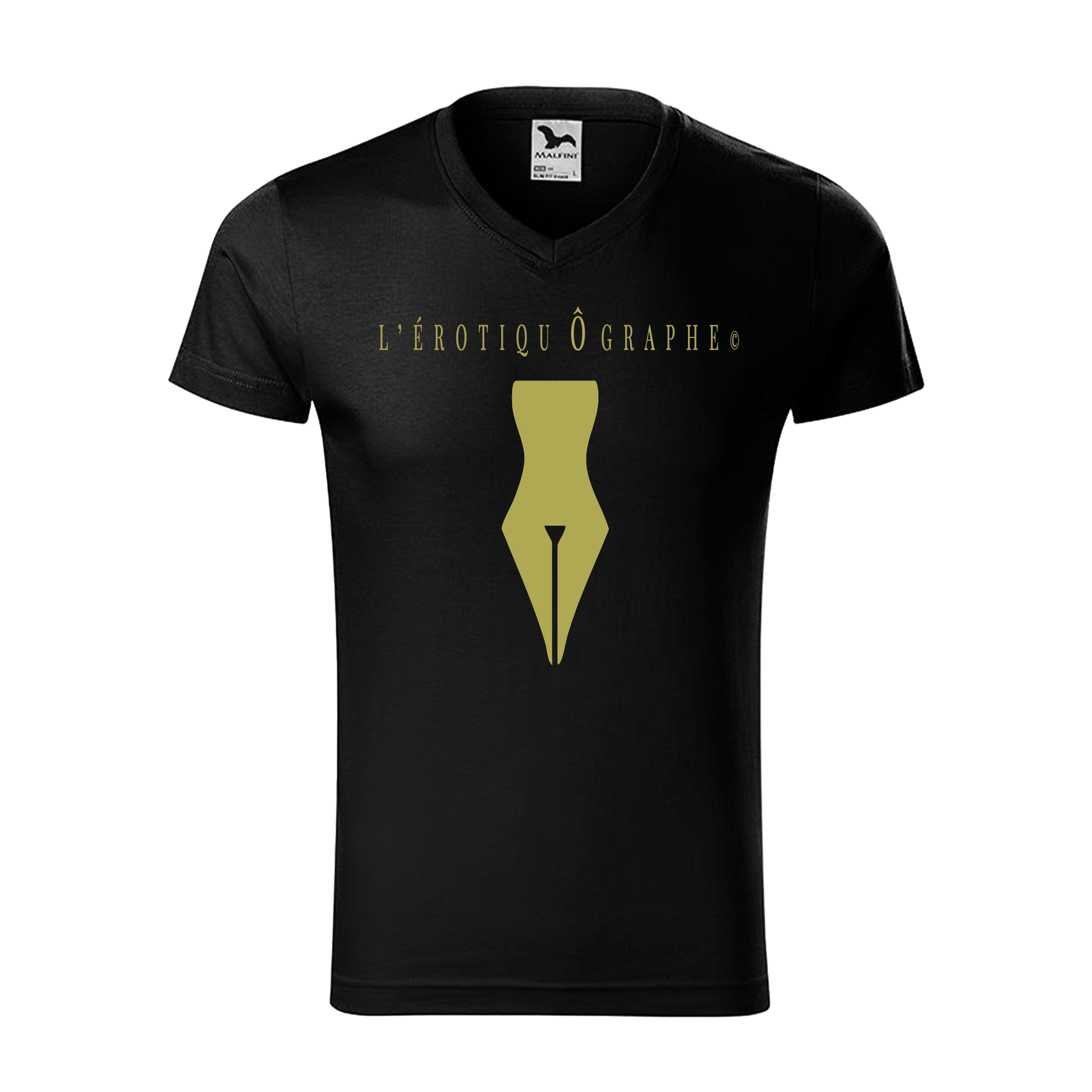 Tee-shirt homme L'ÉrotiquÔgraphe© Collection "La Plume"