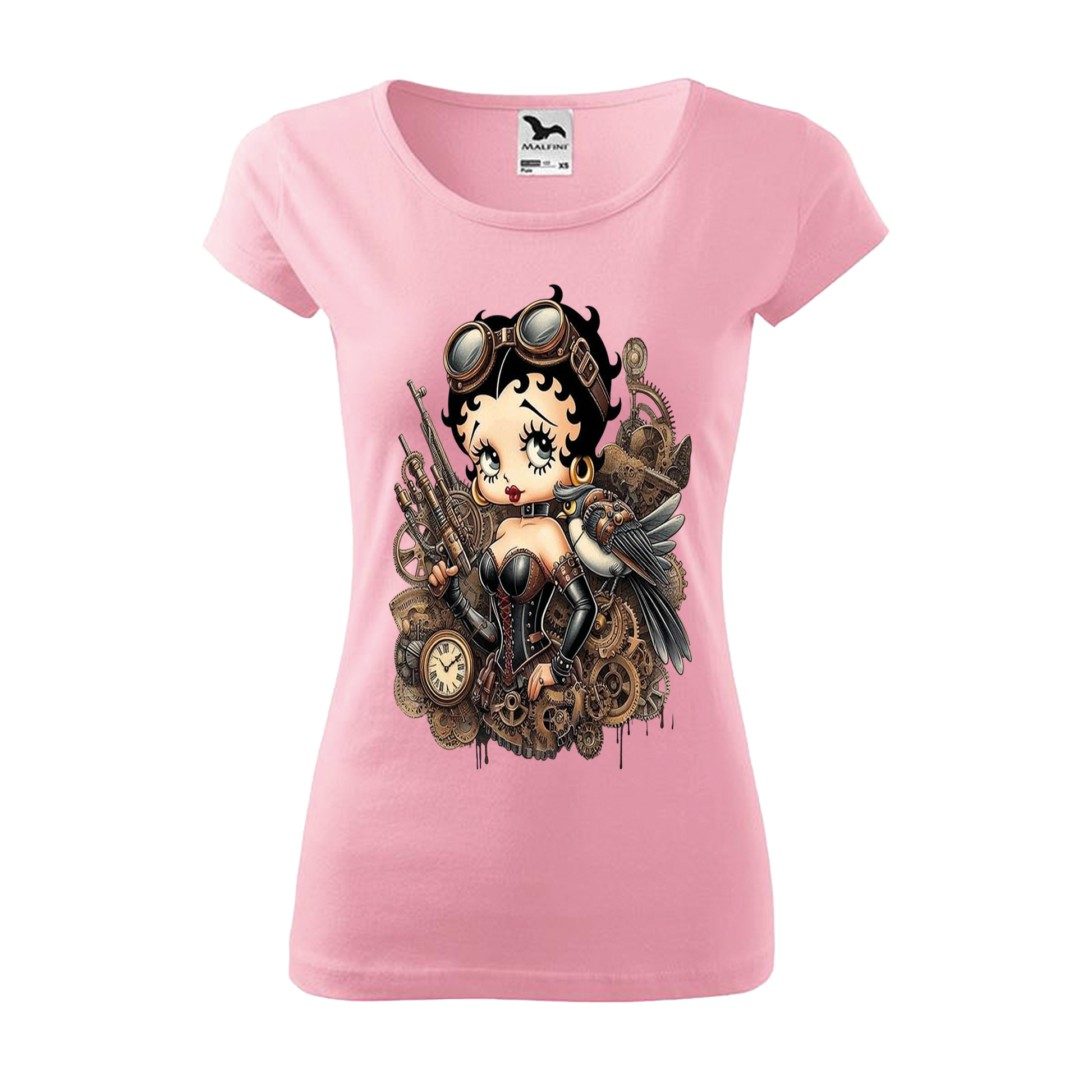 Tee-shirt femme Collection "Betty boop guerrière"
