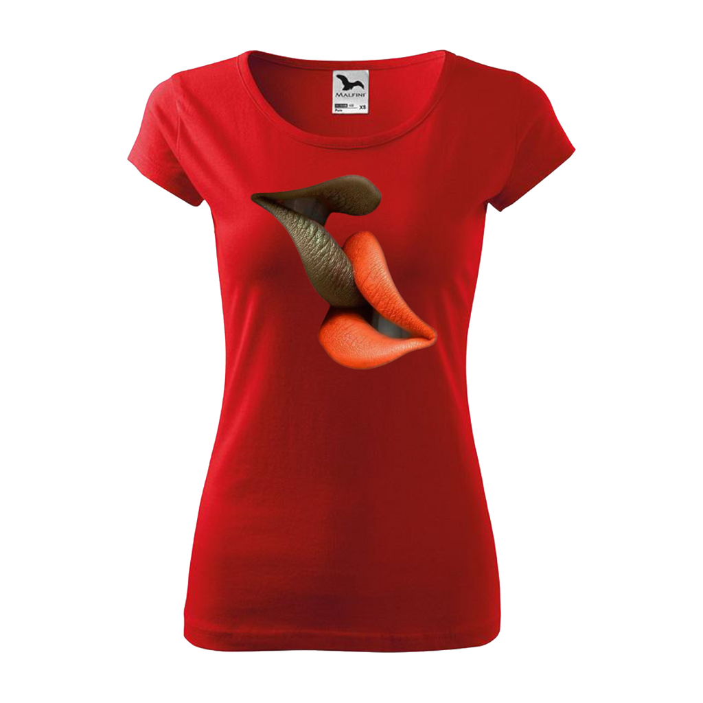 Collection "Lèvres marrons et rouges"