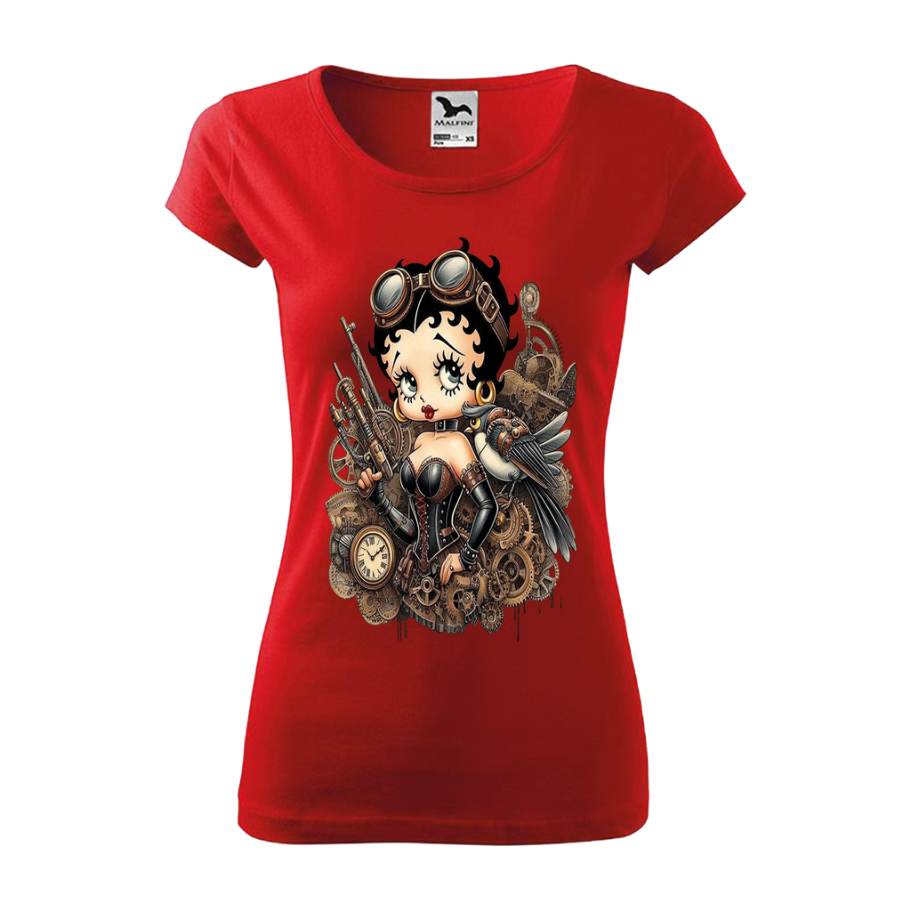Tee-shirt femme Collection "Betty boop guerrière"