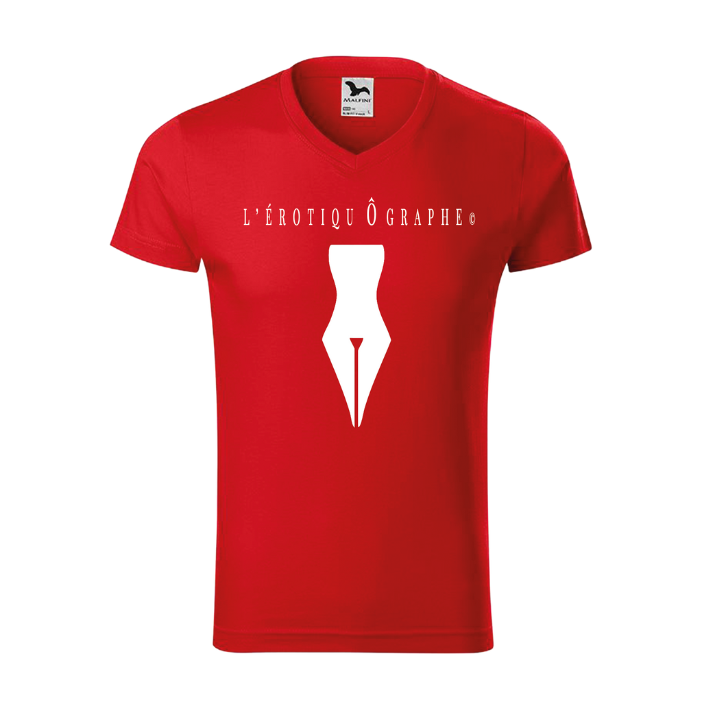Tee-shirt homme L'ÉrotiquÔgraphe© Collection "La Plume"