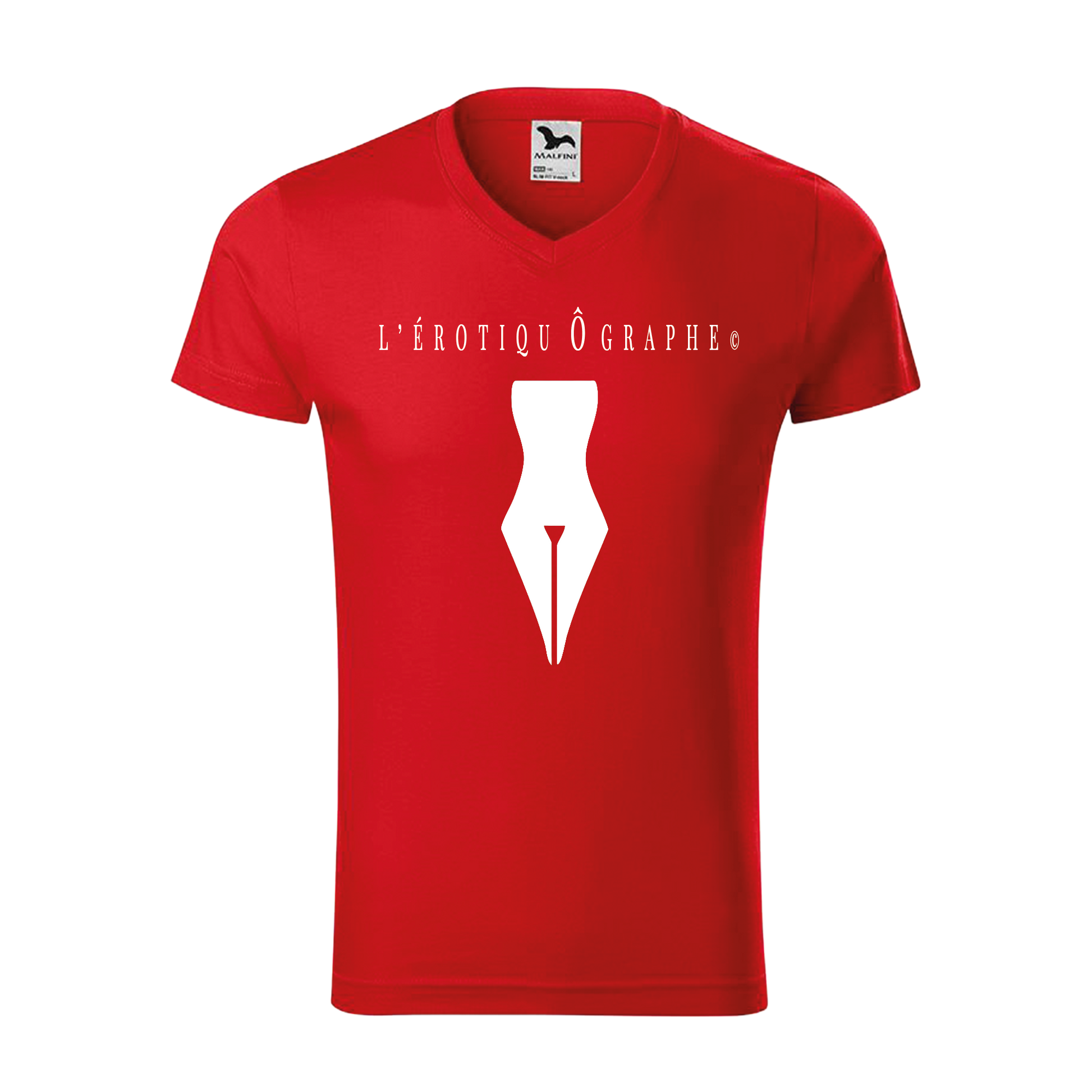 Tee-shirt homme L'ÉrotiquÔgraphe© Collection "La Plume"