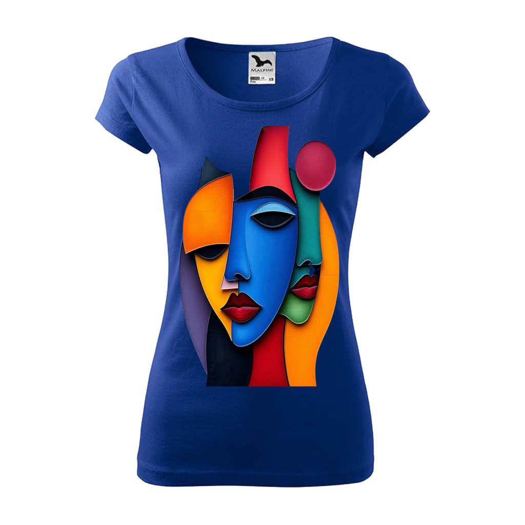Tee-shirt femme Collection "Les 3 têtes"