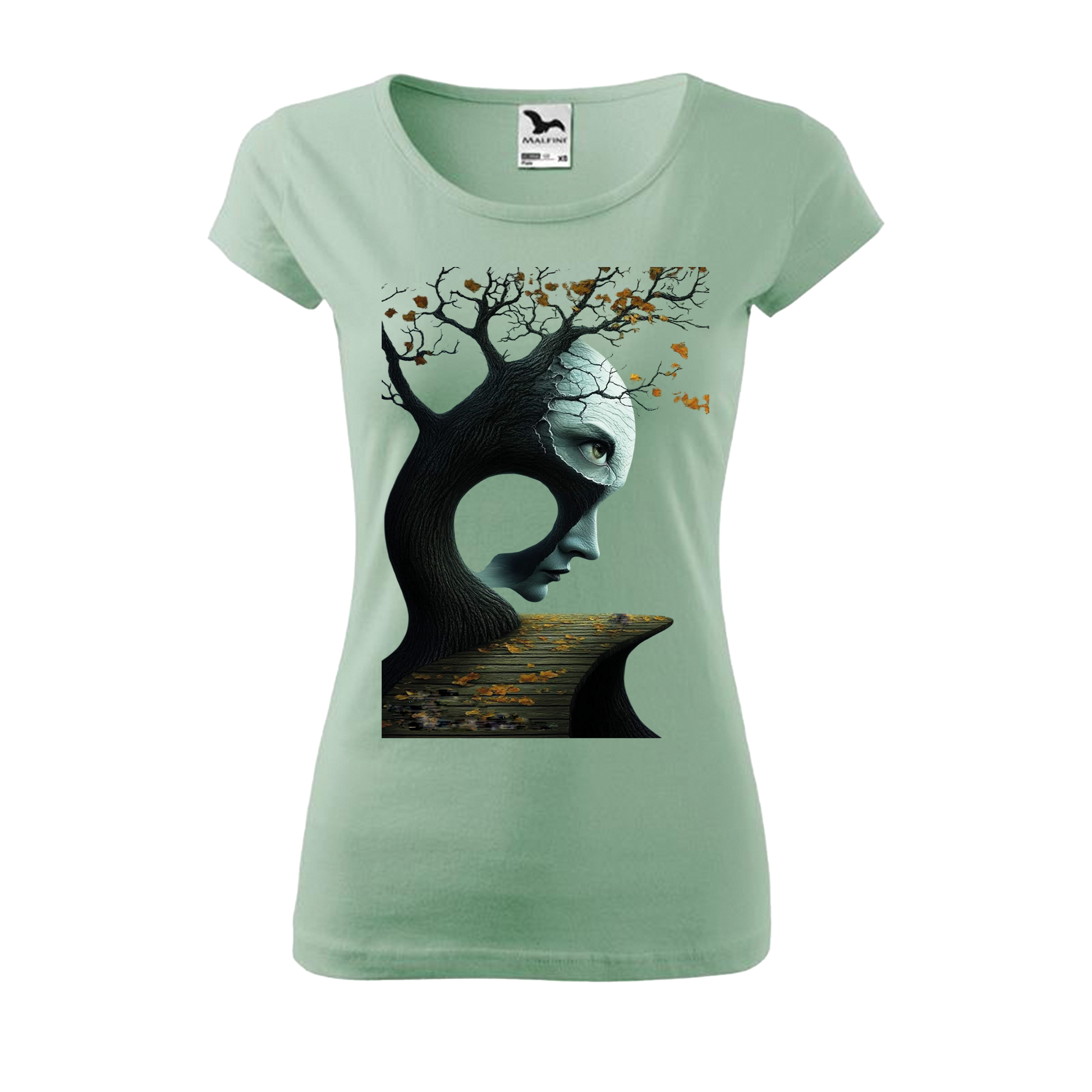 Tee-shirt femme Collection "Lun' Art"